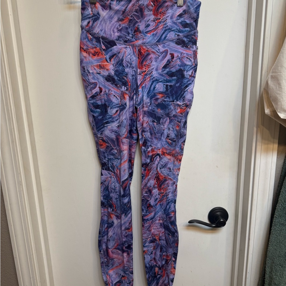 lululemon athletica Multicolor Swirl Leggings
